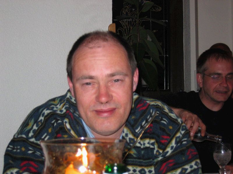 Mike mit schlfrigem Blick